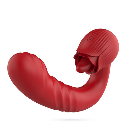 VIBRADOR EM ROSA COM IMPULSO OSIRIA CRUSHIOUS