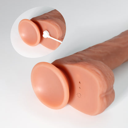 VIBRADOR DE SILICONE LÍQUIDO INVIKTUS VIBE 9 CRUSHIOUS PELE